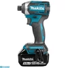 Kép 2/2 - Makita DTD154RTJ 18V Akkus ütvecsavarbehajtó 1/4"