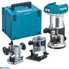 Kép 1/3 - Makita DRT50ZJX2 18V LXT Li-ion BL kombinált marógép + készlet (akku és töltő nélkül)