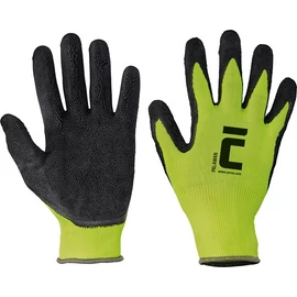 Cerva 0108002999100 kesztyű latex, mártott 10-es