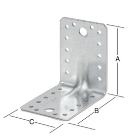 Vormann 70931000 derékszögű lemez 70x70x55