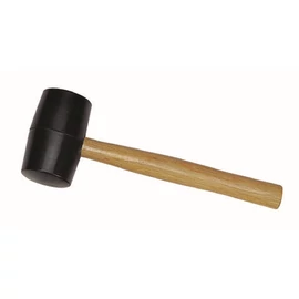 Bautool 4235600 Gumikalapács fa nyéllel fekete gumi