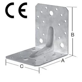 Vormann 70933000 derékszögű lemez 106x106x90