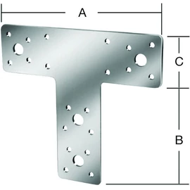 Vormann 70995000 perforált lemez 80x68x38