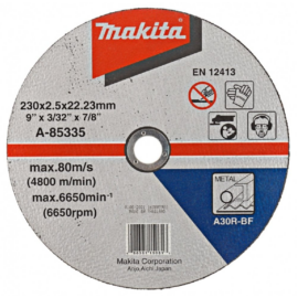 Makita A-85335 Vágókorong ACÉL 230x2,5mm