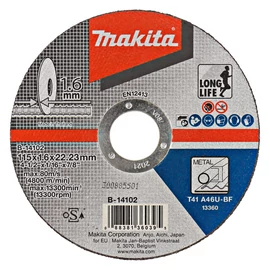 Makita B-35134 Vágókorong ACÉL 125x1,6mm
