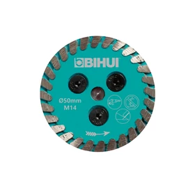 BIHUI DCW50 Gyémánttárcsa vágáshoz, csiszoláshoz 50mm