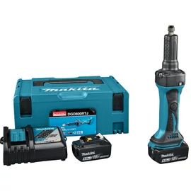 Makita DGD800RTJ 18V LXT Li-ion egyenes csiszoló 2x5,0Ah