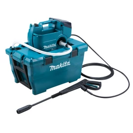 Makita DHW080ZK 2x18V akkus magasnyomású mosó (akku és töltő nélkül)