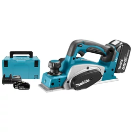 Makita DKP180RTJ 18V akkus gyalu MAKPAC kofferben