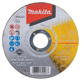 Makita E-17114 Vágótárcsa INOX A60v 115x1mm 