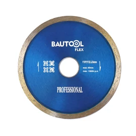 Bautool RQCP002 Gyémánttárcsa folyamatos élű 8/110 mm