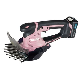 Makita UM600DSAP Akkus szegélyvágó olló 12V-2Ah CXT PINK