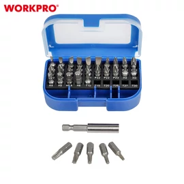 Workpro WP200513 Bitkészlet Cr-V 31db