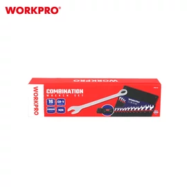 Workpro WP202503 Csillag-villás kulcs készlet Cr-V 16db