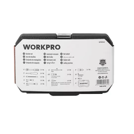 Workpro WP202540 Dugókulcs és bit készlet 46 részes