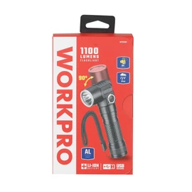 Workpro WP351007 Zseblámpa akkus, 1100 Lumen, LED