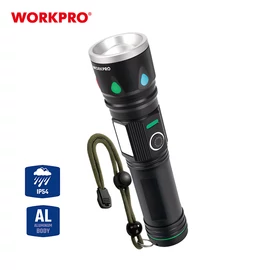 Workpro WP351019 Zseblámpa akkus, 350 Lumen, LED