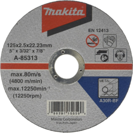 Makita A-85313 Vágókorong ACÉL 125x2,5mm