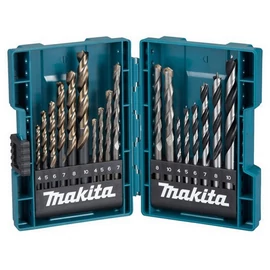 Makita B-49432 18db-os fúrókészlet FA, FÉM, KŐZET 4,5,6,7,8,10
