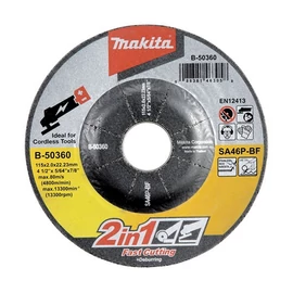 Makita B-50360 Vágó és Csiszolótárcsa INOX 115x2mm