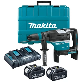 Makita DHR400PT2U 2x18V akkus SDS-Max fúró-vésőkalapács 2x5.0Ah