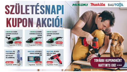 Születésnapi kuponakciónk!