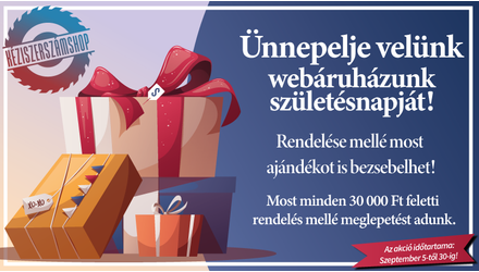 Születésnapi akció 2023. szeptember