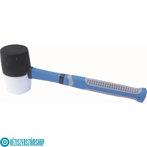 Bautool 2680232324 Gumikalapács 60mm soft nyéllel (fekete-fehér)