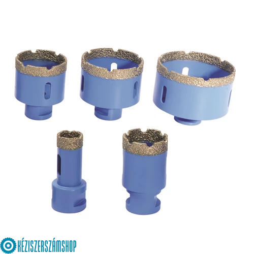 Bautool 6681084700 Gyémántfúró készlet sarokcsiszolóhoz M14 (20,35,40,51,67 mm) kofferben