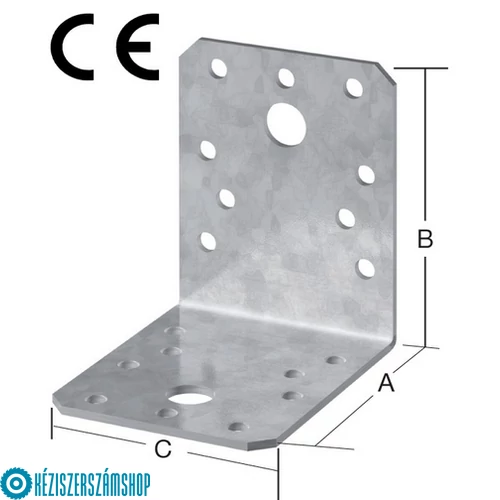 Vormann 70921000 derékszögű lemez 50x50x35