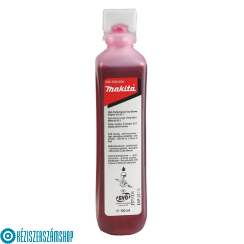 Makita 195957-9 2T motorolaj 100ml (régi cikkszám: 980008606)