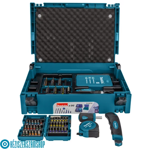 Makita B-49725 MAKPAC 96db-os fúró-csavarbehajtó készlet