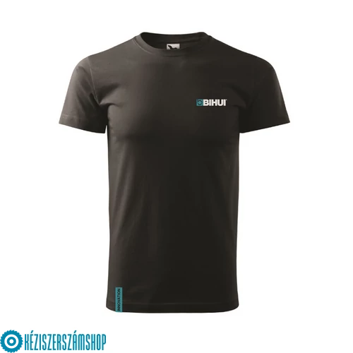 BIHUI PROBPG15M  Kerek nyakú póló, fekete, M