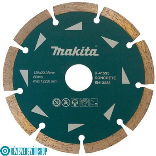 Makita D-41595 Gyémánttárcsa, szegmenses long-life