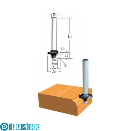 Makita D-48430 Kerekítő kés