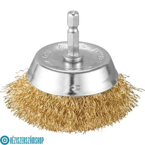 Makita D-73601 Drótkefe csésze sárgaréz bevonattal 1/4"