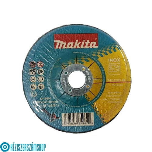 Makita D-80014 vágókorong 125x3mm (mélyített)