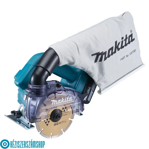 Makita DCC500RTE 18V Akkus száraz gyémántvágó 125mm