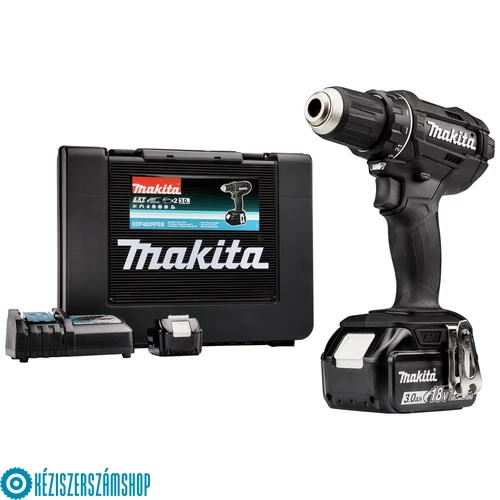 Makita DDF482RFEB akkus fúró-csavarbehajtó 18V LXT 2x3,0Ah