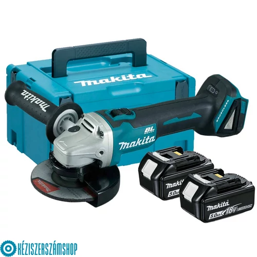 Makita DGA506RTJ 18V Akkus sarokcsiszoló