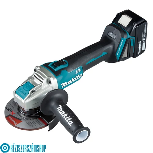 Makita DGA521ZX1 18V akkus sarokcsiszoló 125mm X-LOCK (akku és töltő nélkül)