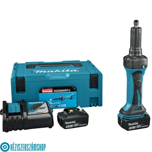 Makita DGD800RTJ 18V LXT Li-ion egyenes csiszoló 2x5,0Ah