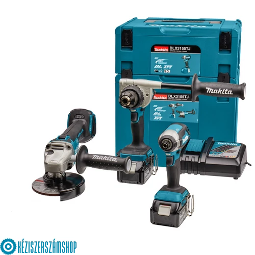 Makita DLX3155TJ 18V Akkus szett (DDF486+DGA504+DTD153)
