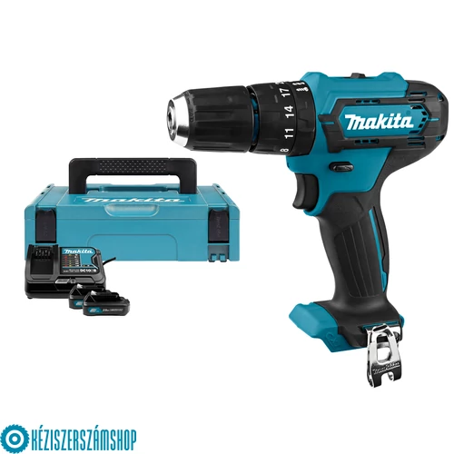 Makita HP333DSAE 12V max CXT Li-ion ütvefúró-csavarbehajtó 2x2,0Ah