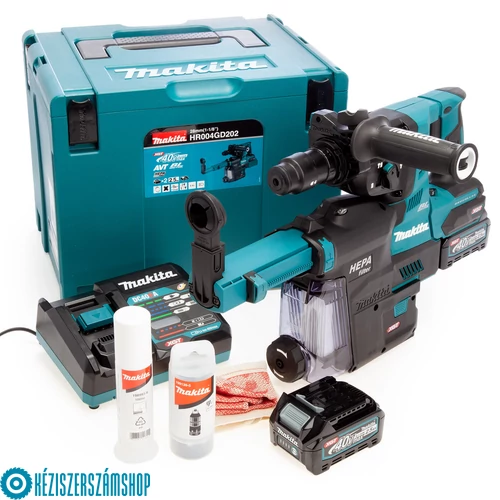 Makita HR004GD202 40V max XGT fúró-vésőkalapács