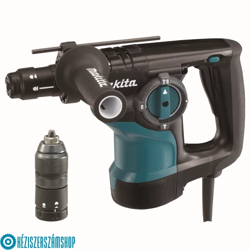 Makita HR2810T SDS-Plus fúró-vésőkalapács, 800W, cseretokmány