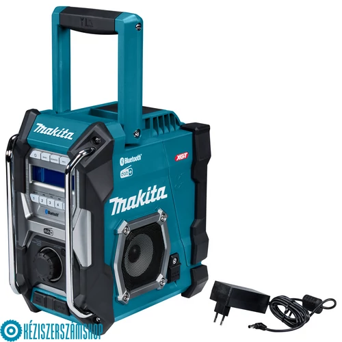 Makita MR004GZ 12V-40V akkus bluetooth DAB/DAB+ rádió (akku és töltő nélkül)