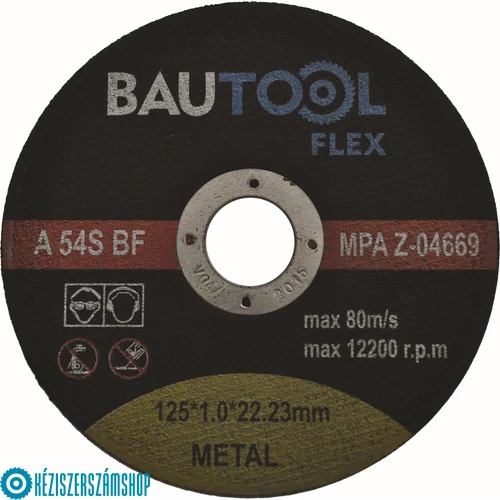 Bautool RQAC0511510 Vágótárcsa, fémhez