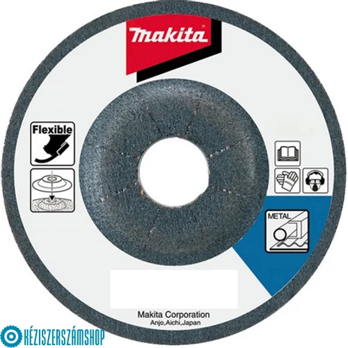 Makita B-18312 Flexibilis csiszolótárcsa 125x3mm FÉM