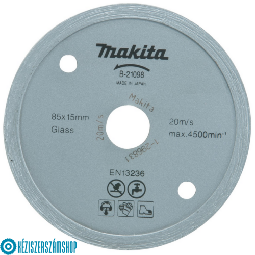 Makita B-21098 80mm gyémánttárcsa folyamatos (CC301D)